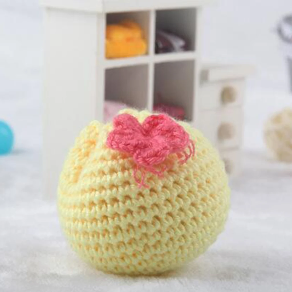 Желтая кукла набор для вязания крючком Amigurumi DIY ремесло проект с материалами и инструкцией