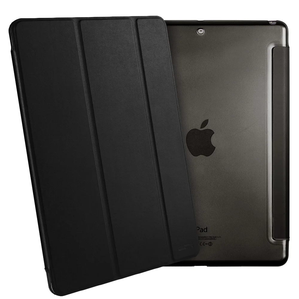 Чехол для iPad мини 1 2 3, ESR Tri-Fold Smart Cover Цвет Ultra Slim PU кожа Прозрачный чехол для iPad Mini 1 2 3