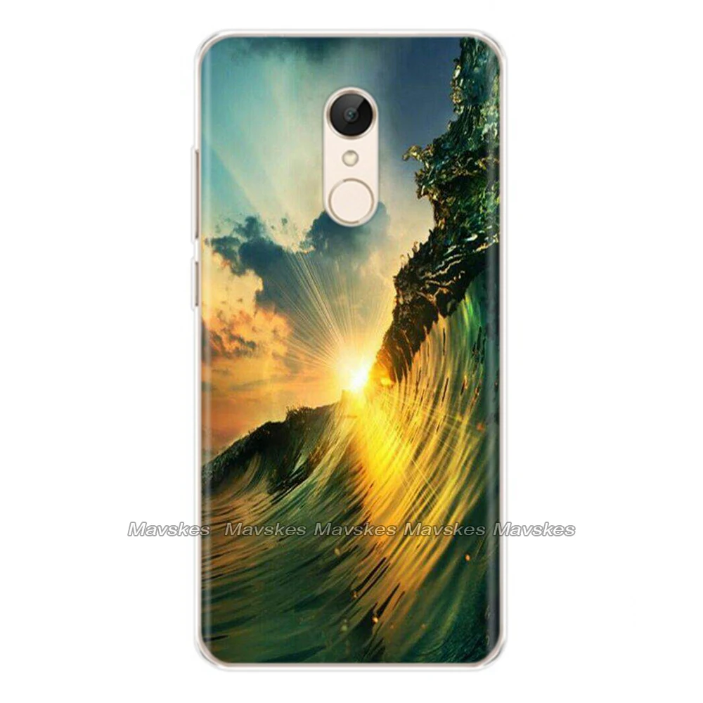 28 Мягкий силиконовый чехол для Xiaomi Redmi 5, чехол с милым мультяшным принтом для телефона, чехол для Redmi 5 Plus Redmi5, мягкий чехол из ТПУ - Цвет: 28