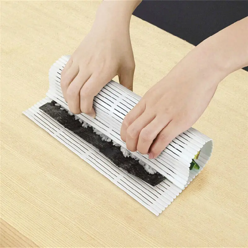 DIY Sushi Roller Market Rolling Mat Preparation Tools Anti-Moisture Maker Food Grade PP Japan Design  Дом и