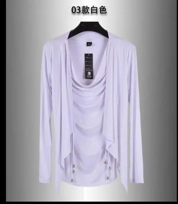 Женская Облегающая рубашка в Корейском стиле с имитацией двух футболок коротким