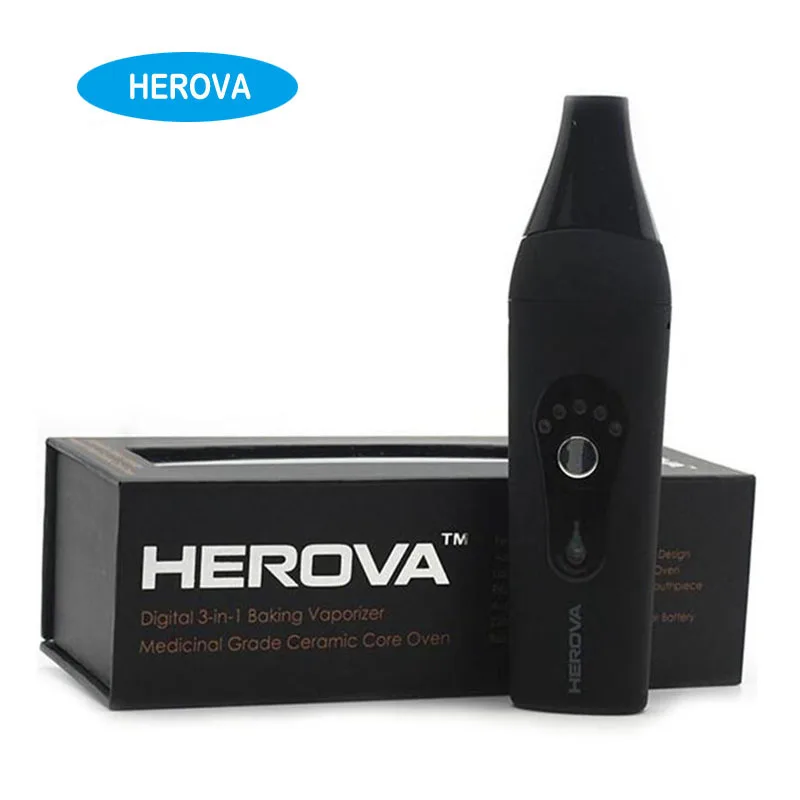 Оригинальный AIRIS VAPE herova 3 в 1 Воск сухой травы и масла цифровой испаритель