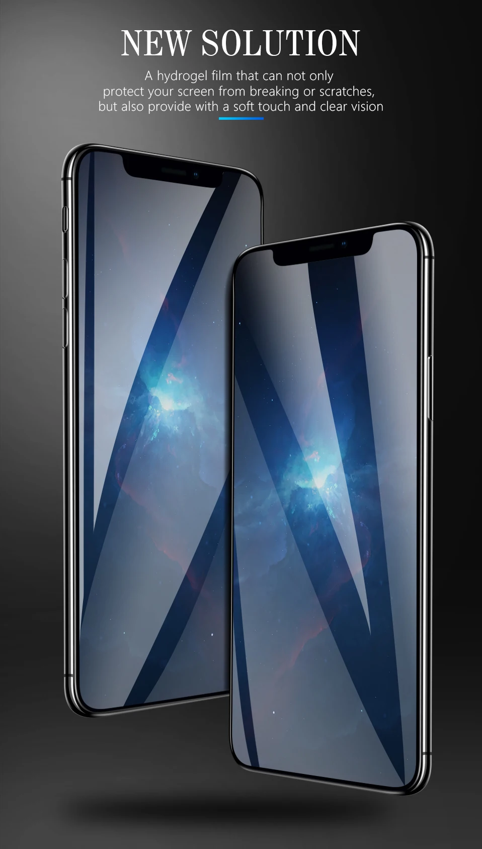 ASINA Защита экрана для iPhone X жидкая пленка Гидрогелевая пленка HD Nanotech для iPhone 6 6s 7 8 Plus X XR XS Max защита экрана