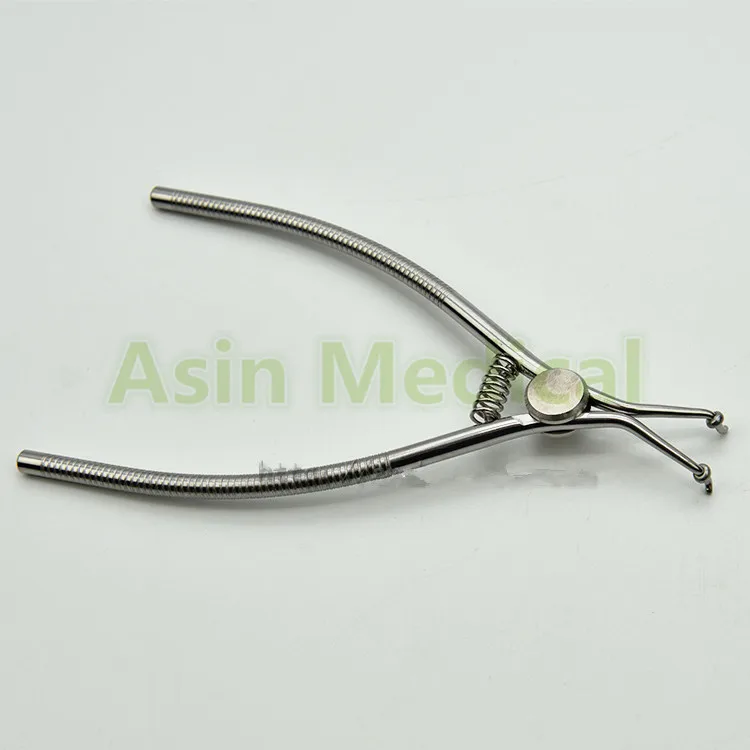 

New Dental watercress forming sheet clamp Russia bean forming piece placing forceps clip pliers tablets'forming bean