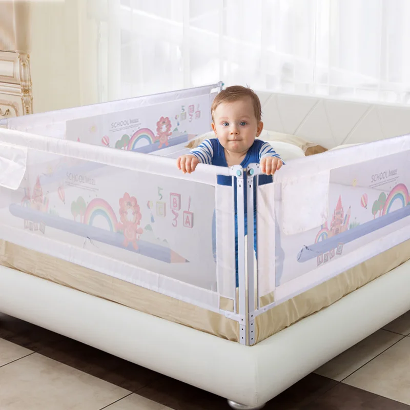 IMBABY ограждение для детской кровати барьер ограждение для детской кроватки барьер для детской кроватки ограждение для безопасности детей