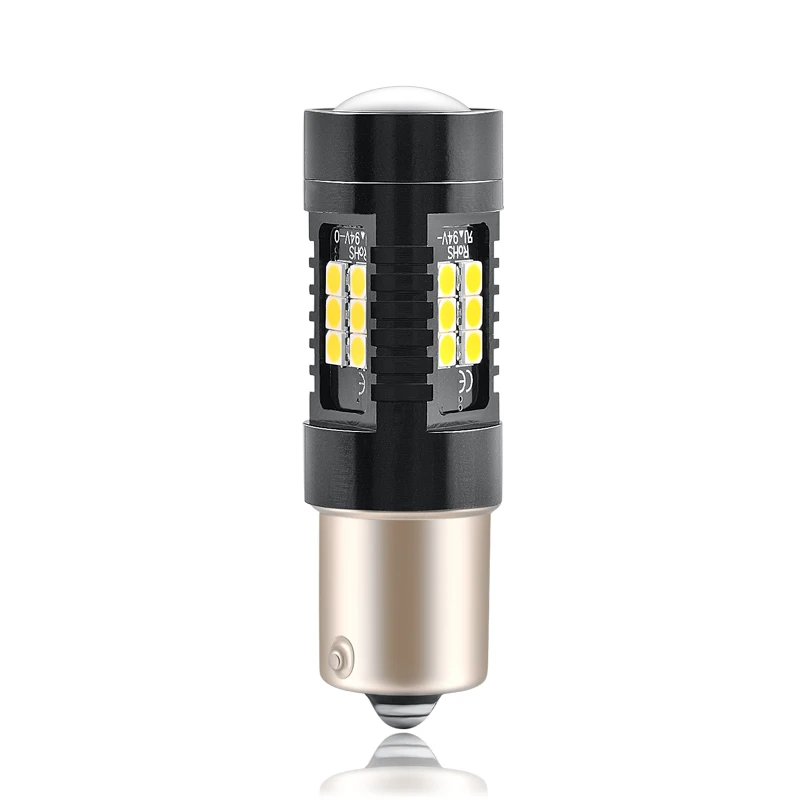 2 шт. P21W 1156 BA15S BAY15D светодиодный Canbus автомобильная лампа 3030 21SMD Обратный DRL Дневной ходовой светильник Авто индикатор тумана Тормозная красная лампа