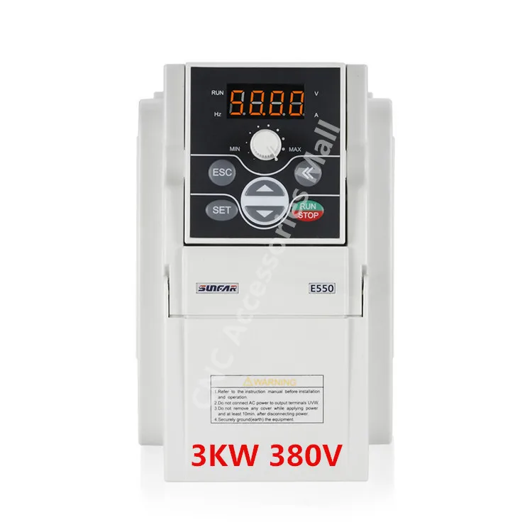 

E550 series 3HP 3KW VFD AC380V 0-1000HZ Frequency Inverter E550-4T0030