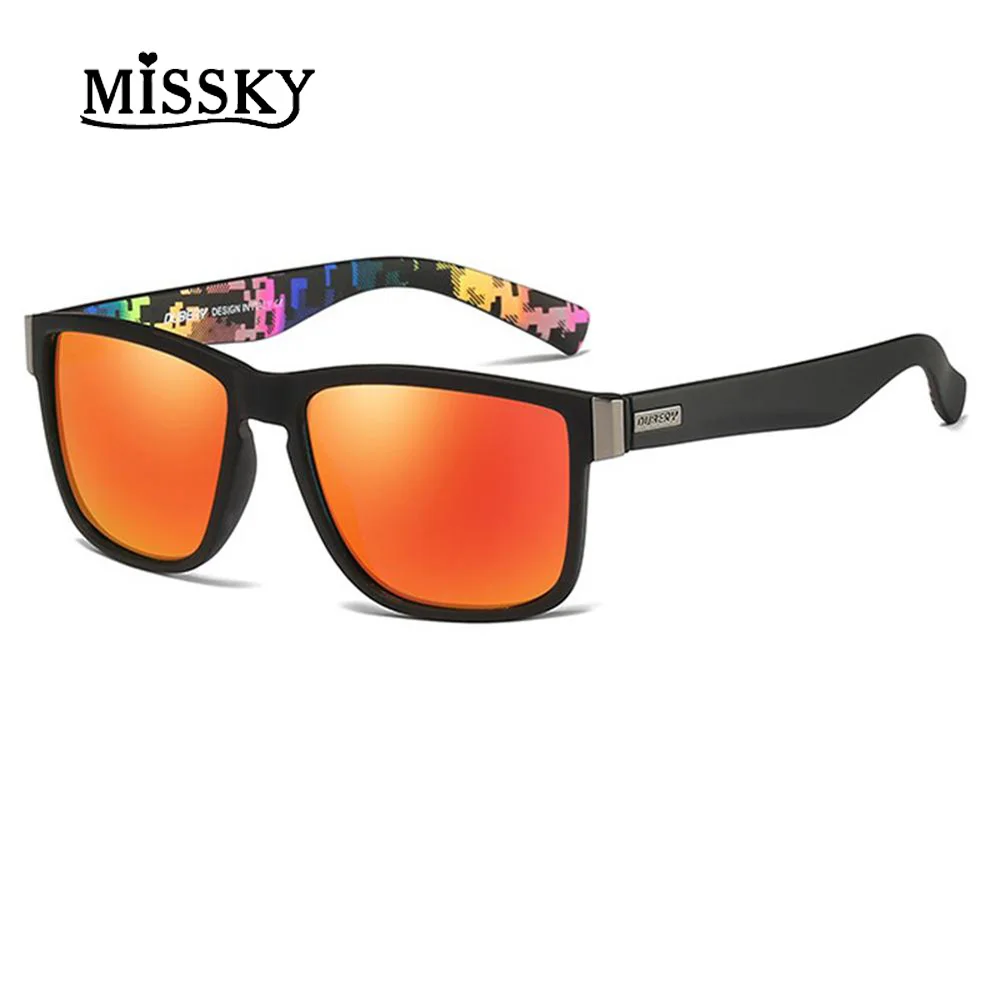 Солнцезащитные очки MISSKY HD поляризационные с ультрафиолетом спортивные для