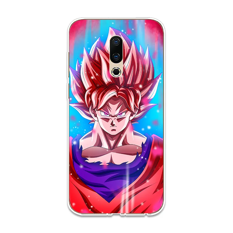 Dragon Ball Super Silicone Phone Case Couqe Fundas For Meizu 15 16 Lite Plus 16X Note 8 Pro 6 7 X8 U10 U20 Shell Soft Cover |