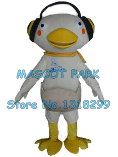 

music duck mascot costume custom cartoon character cosply adult size carnival costume 3103