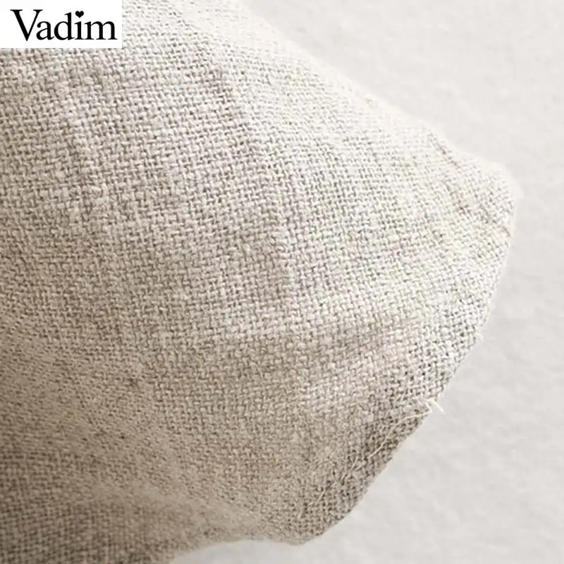 Женское элегантное платье vadim solid normcore стильное мини без рукавов с круглым