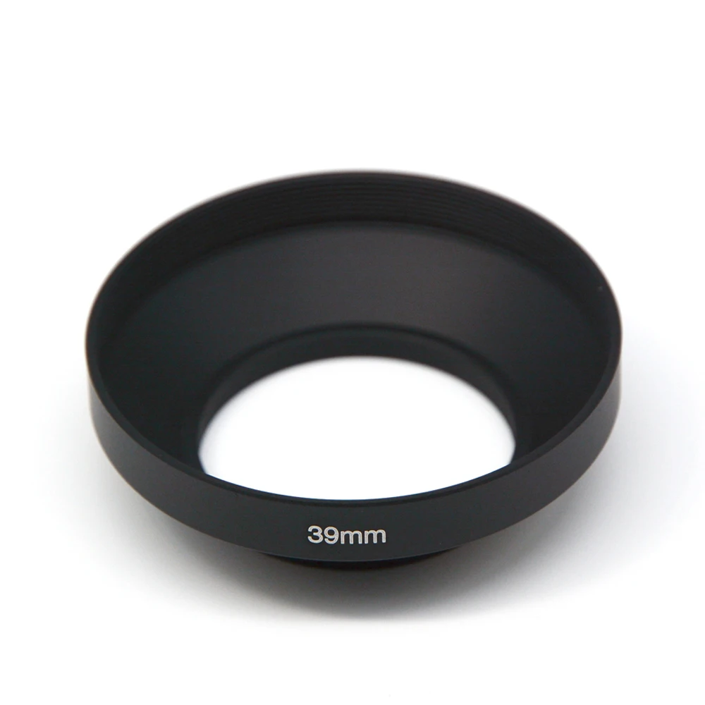 Просто сейчас винтовое крепление 39 мм металлическая широкоугольная бленда