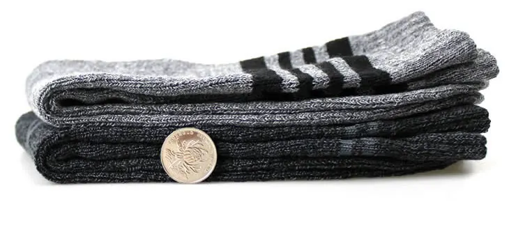 6 шт. = 3 пары мужские махровые носки|meia termica|snow socksmeias de neve |