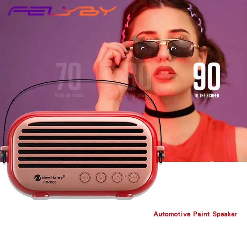 FELYBY NR 3000A Мини Bluetooth беспроводной переносной динамик аудио стерео открытый s