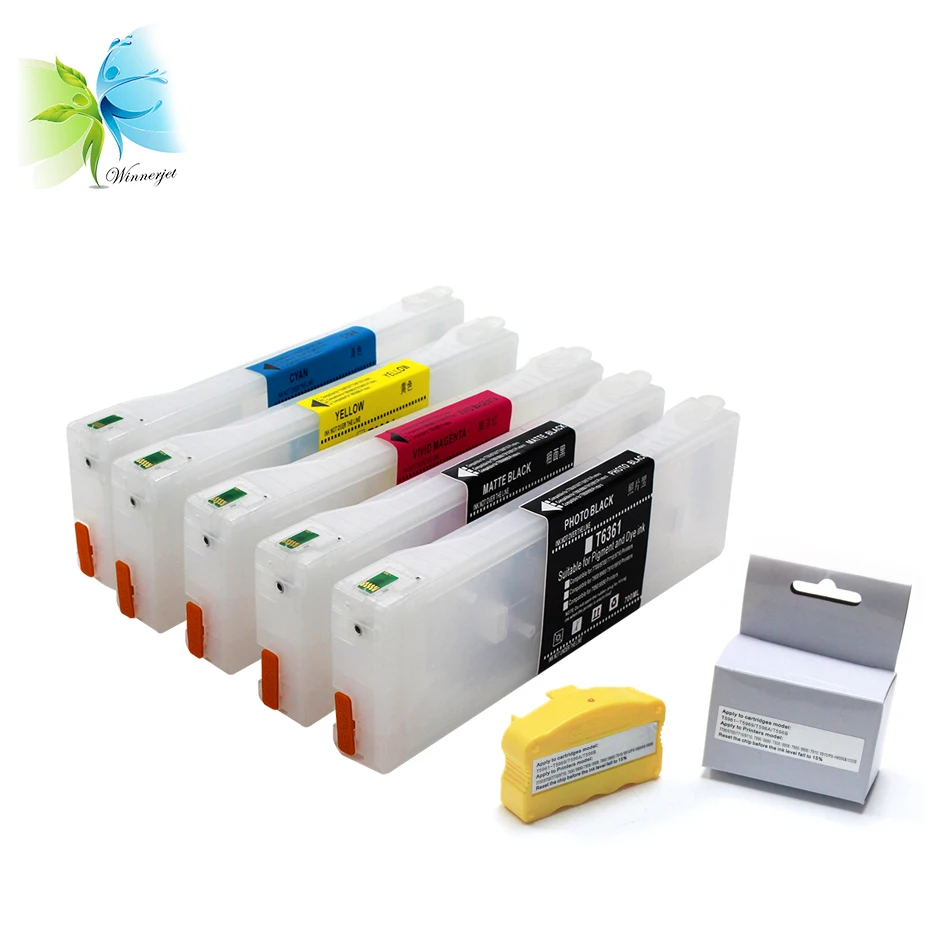 Бесперебойный сброс Winnerjet! Картридж с чернилами для epson stylus pro 7800 9800 350 7880 9880 мл|ink