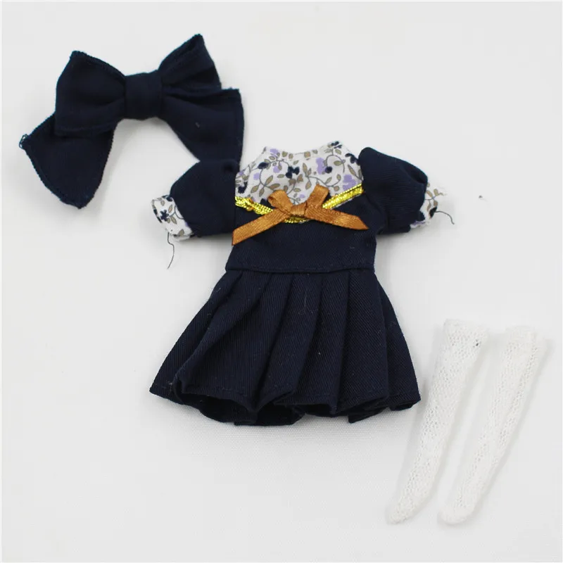 Forturn days only for middie doll 1/8 красный и темно-синий наряд Одежда платье прекрасный головной убор Подарочная игрушка - Цвет: set