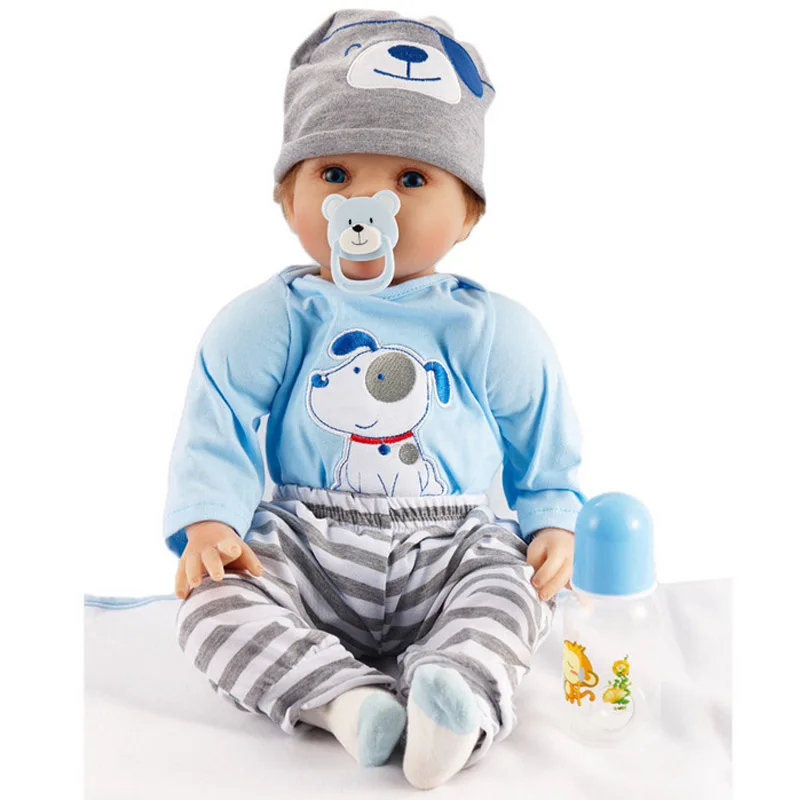 Кукла Reborns 55 см новинка ручная работа силиконовая кукла reborn baby Очаровательная
