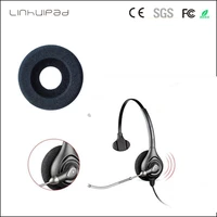 linhuipad 57mm black hollow soft foam ear pads for plantronics sp11 h251n hw251n h261n h51 hw291n headset headphone cushion