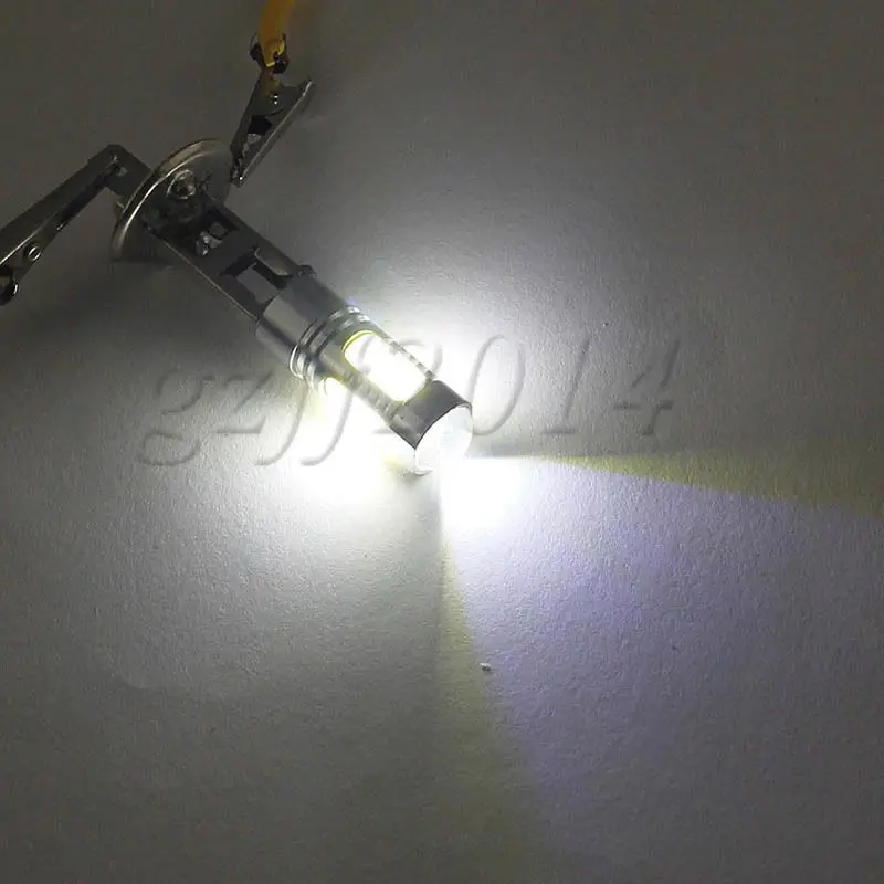 12 В H1 H3 7.5 Вт SMD LED 5 COB объектив сзади Противотуманные фары свет лампы для