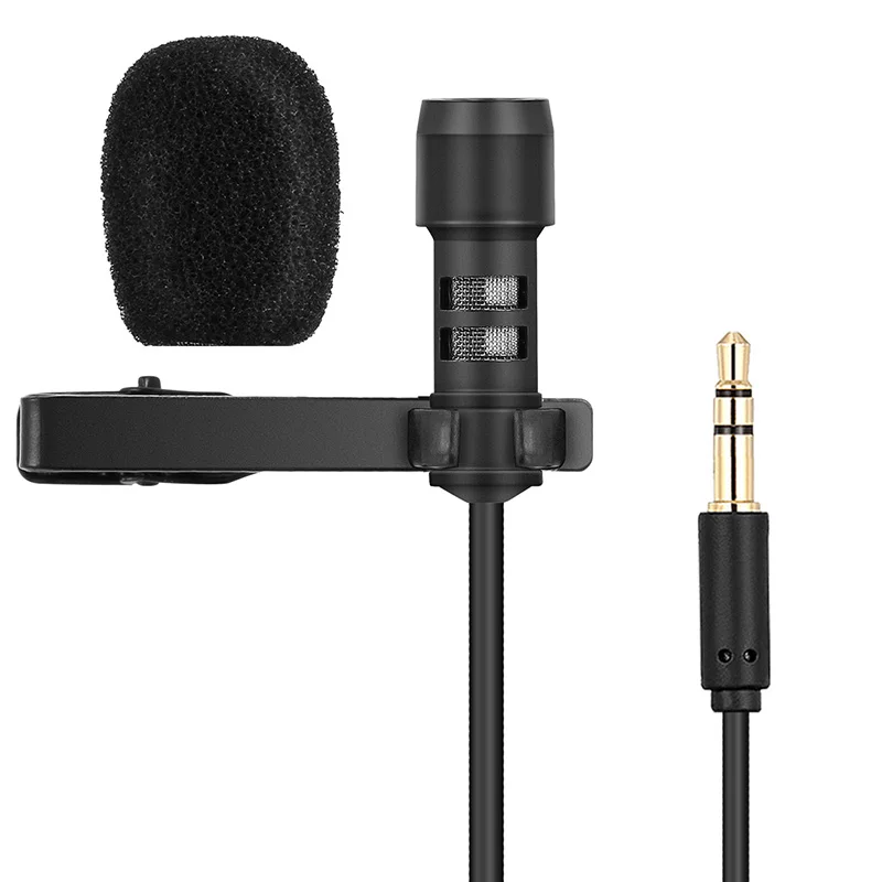 R955 3 5 мм разъем микрофон Speeching микроконденсатор клип на Solapa Lavalier Mic кабель для IPHONE
