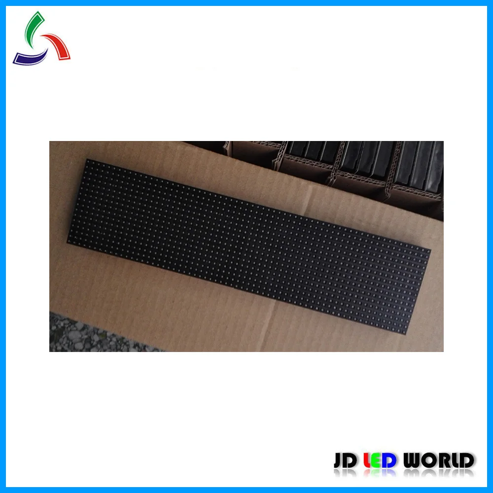 P4.75 SMD RG двухцветный светодиодный модуль дисплея для помещений 304*76 мм 64*16 точек