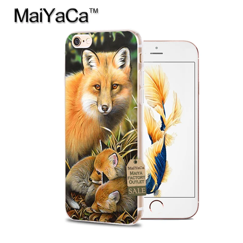 A29 Чехол MaiYaCa для iphone 7 6 X, милый чехол с лисой на осень, Лесной чехол для телефона iphone 11 Pro Max XS XR 6 6s 7 7plus - Цвет: A29