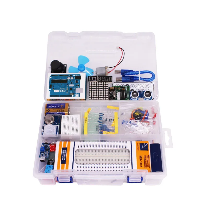 For Arduino Starter kit+Sensor Suite+IOT Suite UNO R3 development board learning experiment introduction graphical program IOT