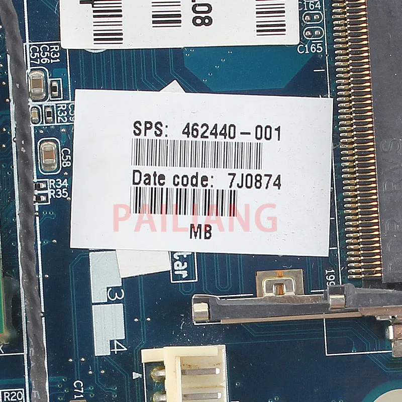 Материнская плата для ноутбука PAILIANG HP Compaq G7000 C700 материнская ПК 462440 001 LA 4031P полный