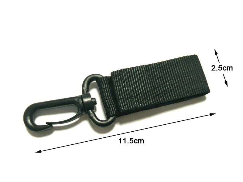 3 шт./лот нейлоновый карабин с быстроразъемной пряжкой для кемпинга походов |