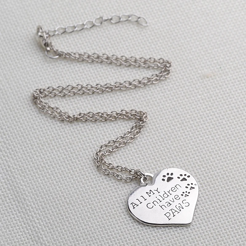 Ожерелье для любимых питомцев все мои дети имеют лапы любимые питомцы собака