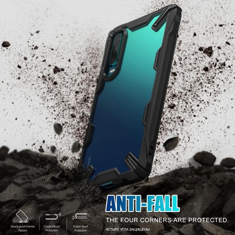 Роскошный армированный силиконовый чехол-Бампер для huawei P30 Pro mate 20 противоударный