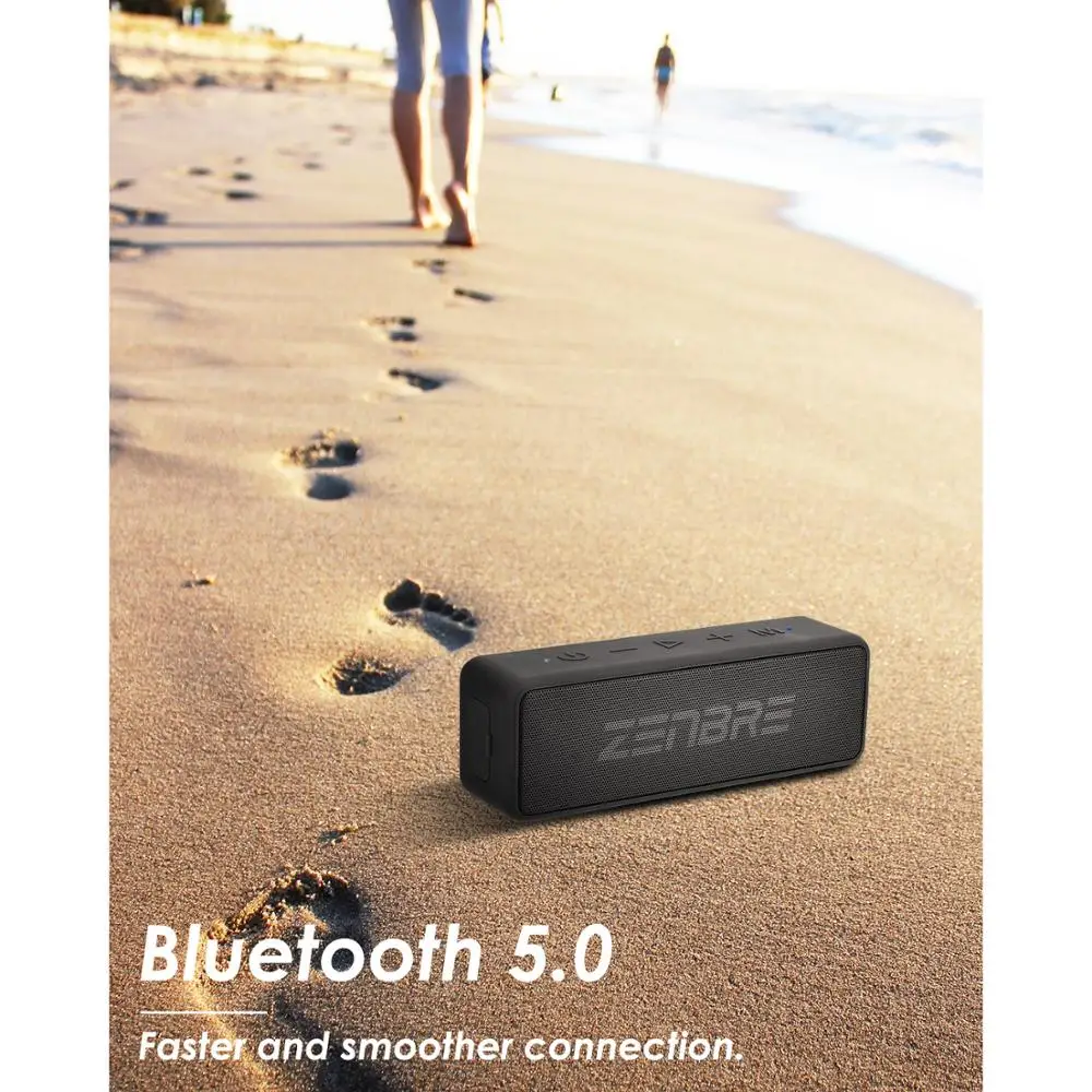 Bluetooth-динамик ZENBRE Boost IPX7 водонепроницаемы переносной динамик 20 Вт стерео