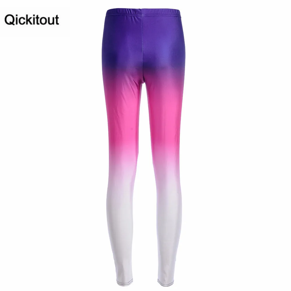 Qickitout Леггинсы Новое поступление женские модные тонкие леггинсы сексуальные