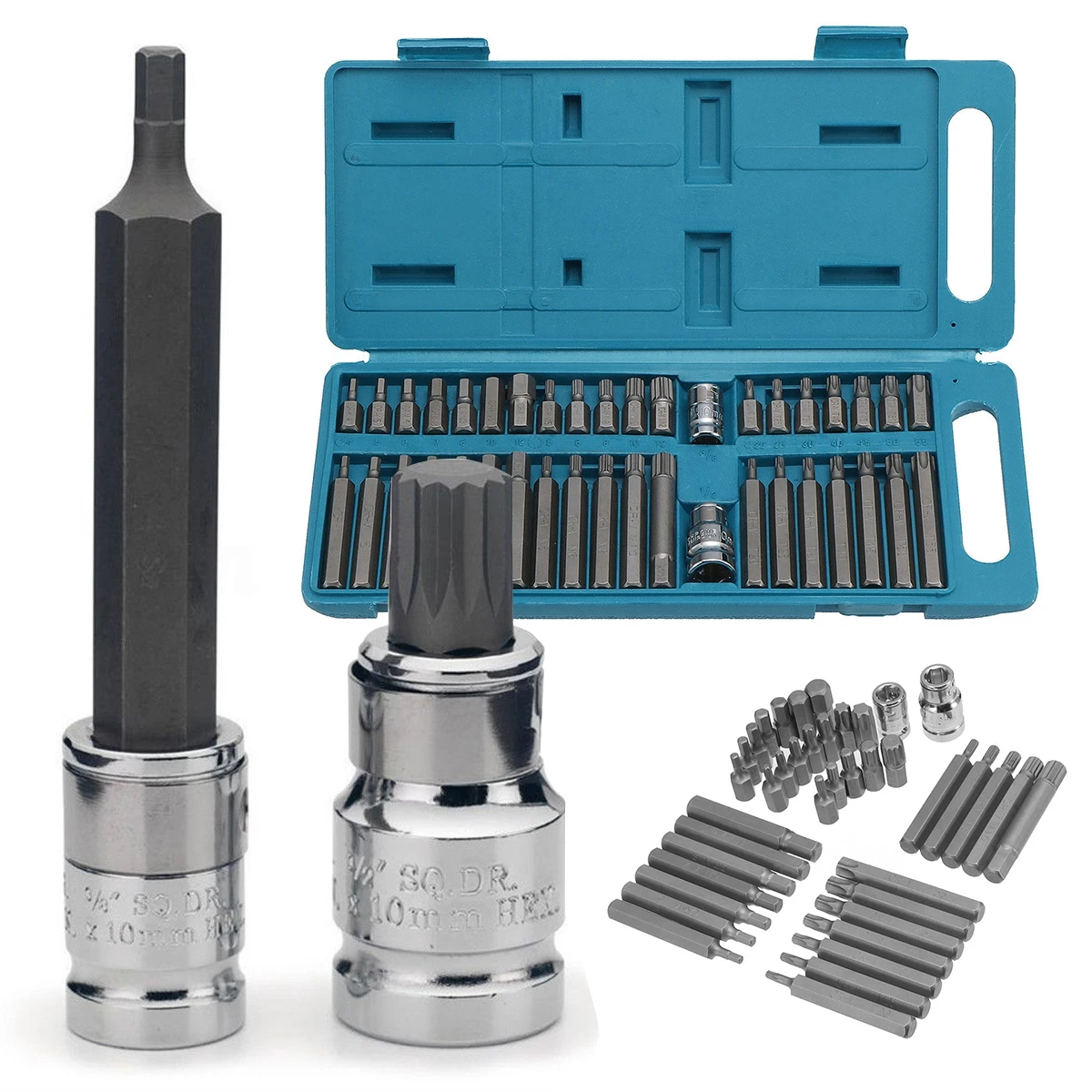 40 шт. 1/2 'Ɖ/8'' адаптера переменного тока Привод шестигранный хвостовик Torx