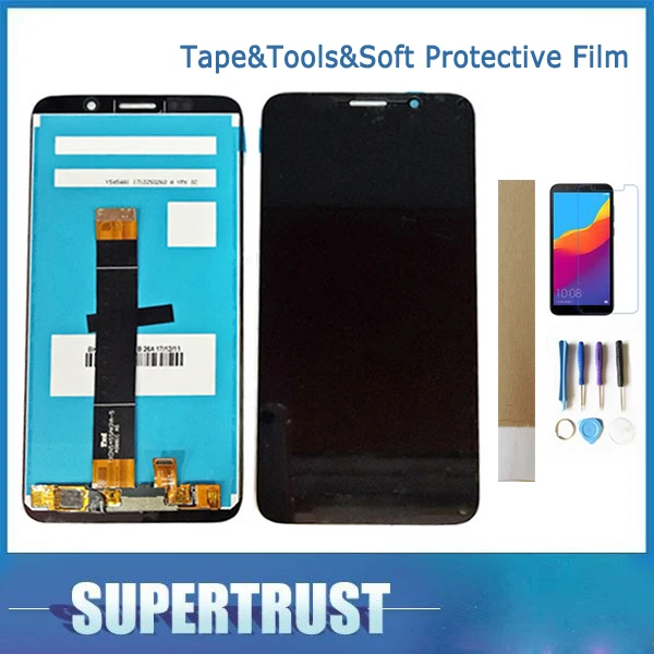 OriginalFor Huawei Y5 prime 2018 DRA L02 L22 Pro ЖК дисплей + кодирующий преобразователь сенсорного