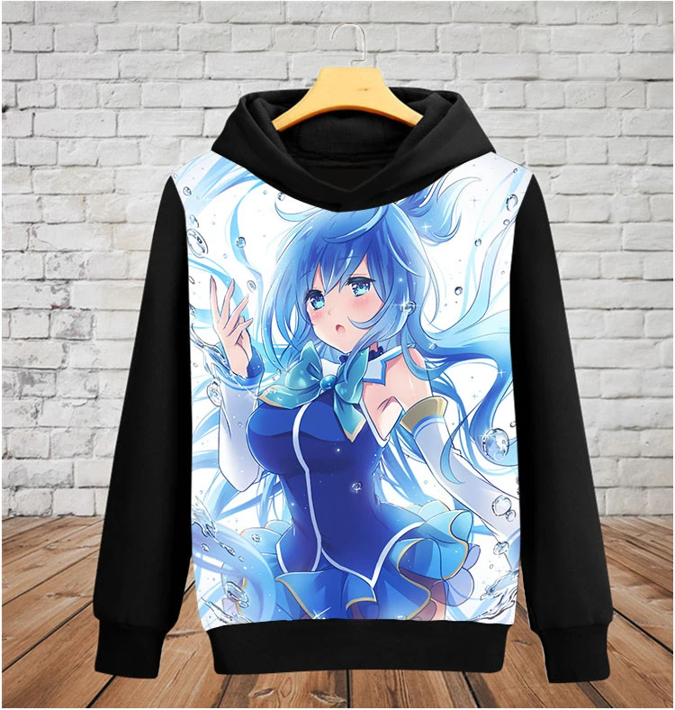 Толстовка kono subarashii sekai ni shukufuku wo megumin Аниме Косплей Костюм Пальто модная мужская