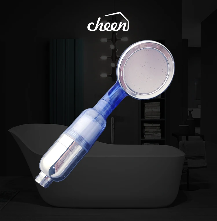 Cheen Красивая Белая душевая головка для очистки воды с фильтром 30% экономии воды съемный ABS пластиковый портативный Душ
