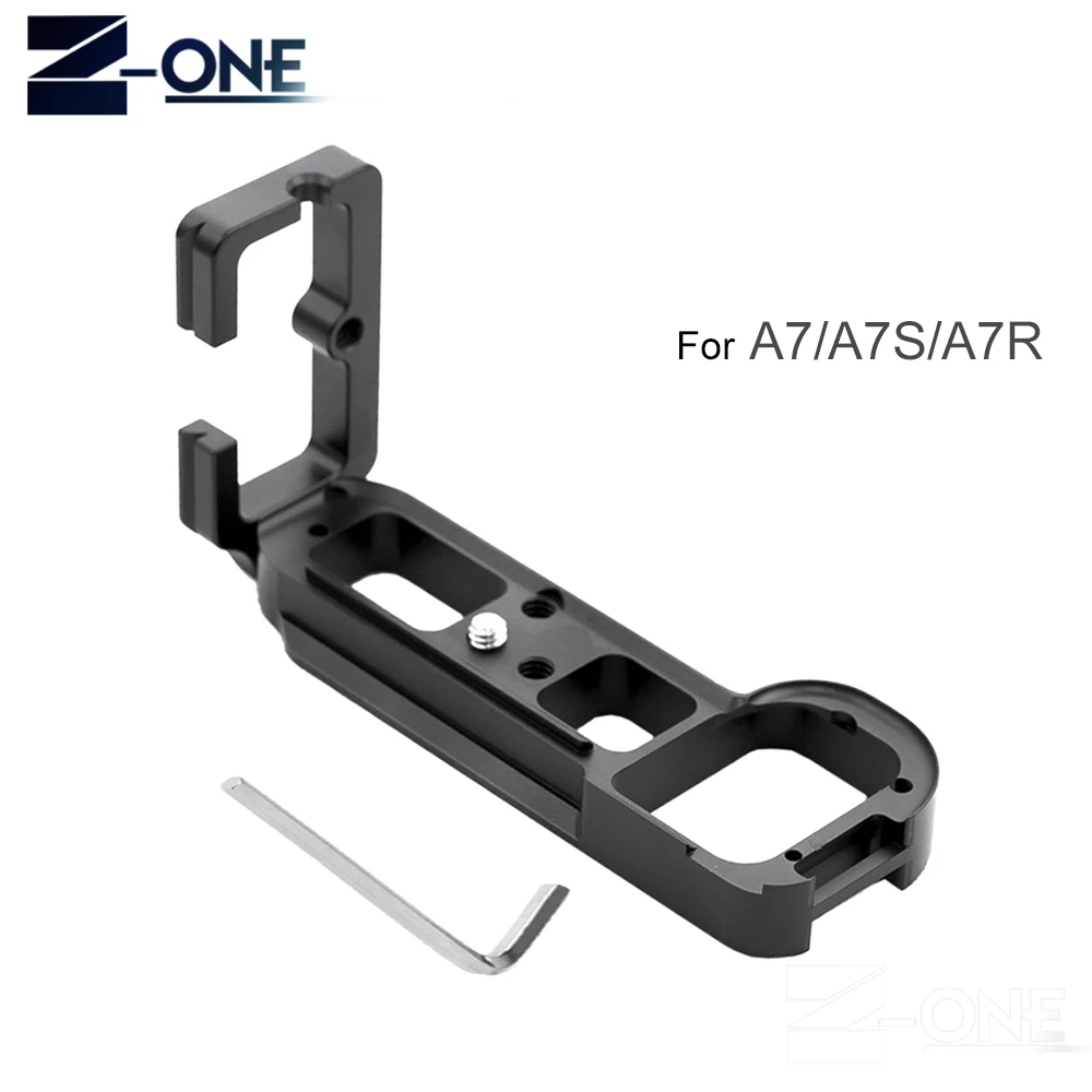 

Hot A7 Vertical Quick Release L Plate/Bracket Holder hand Grip for Sony A7 A7R A7S Camera & Tripod Ball Head