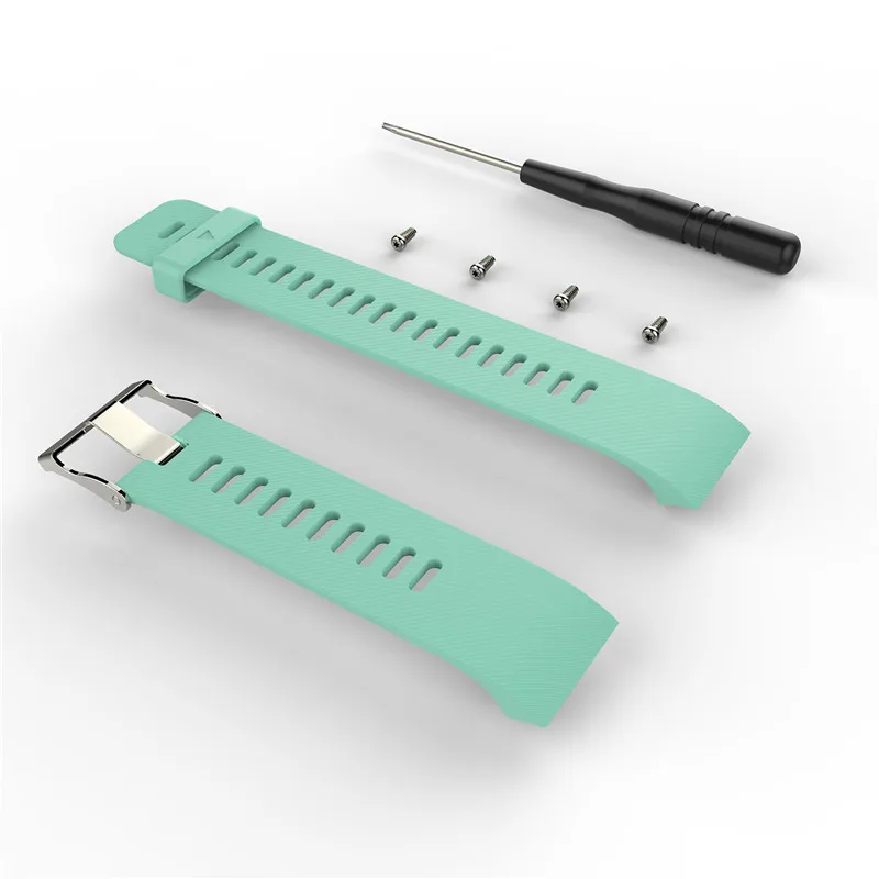Color2 Силиконовый смарт-браслет для часов Garmin Forerunner 35 чехол Защитный чехол для Garmin Forerunner 35 Forerunner 30 ремешок - Цвет: Color2