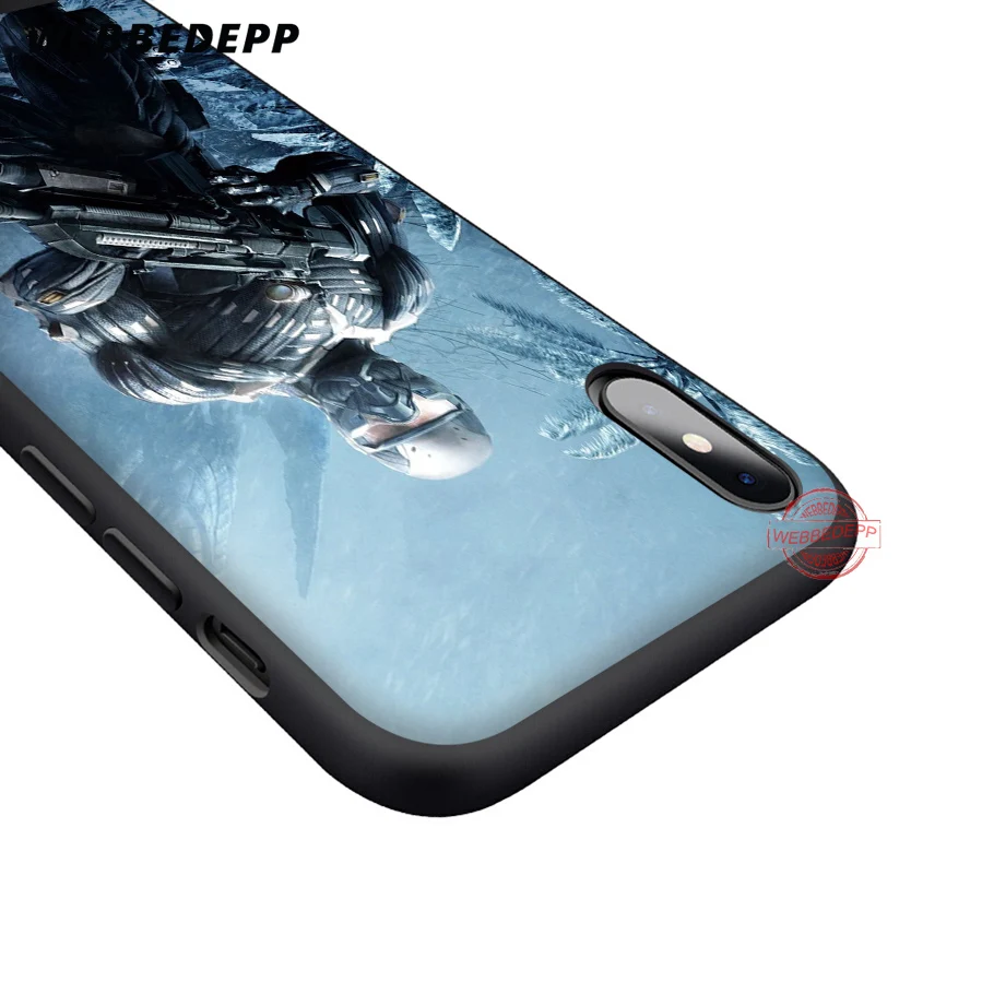 WEBBEDEPP Crysis 3 мягкий силиконовый чехол для iPhone 8 7 6S 6 Plus 11 Pro XS Max XR X 5 5S SE задняя крышка |