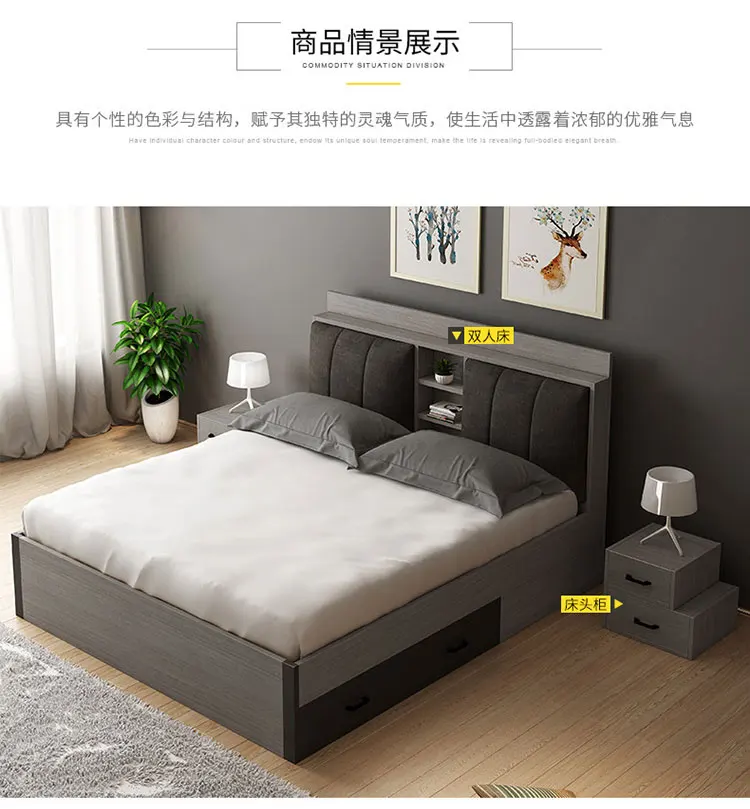 Рама DYMASTY натуральная кожа мягкая кровать современный дизайн кровать bett, cama мода king/queen Размер мебель для спальни