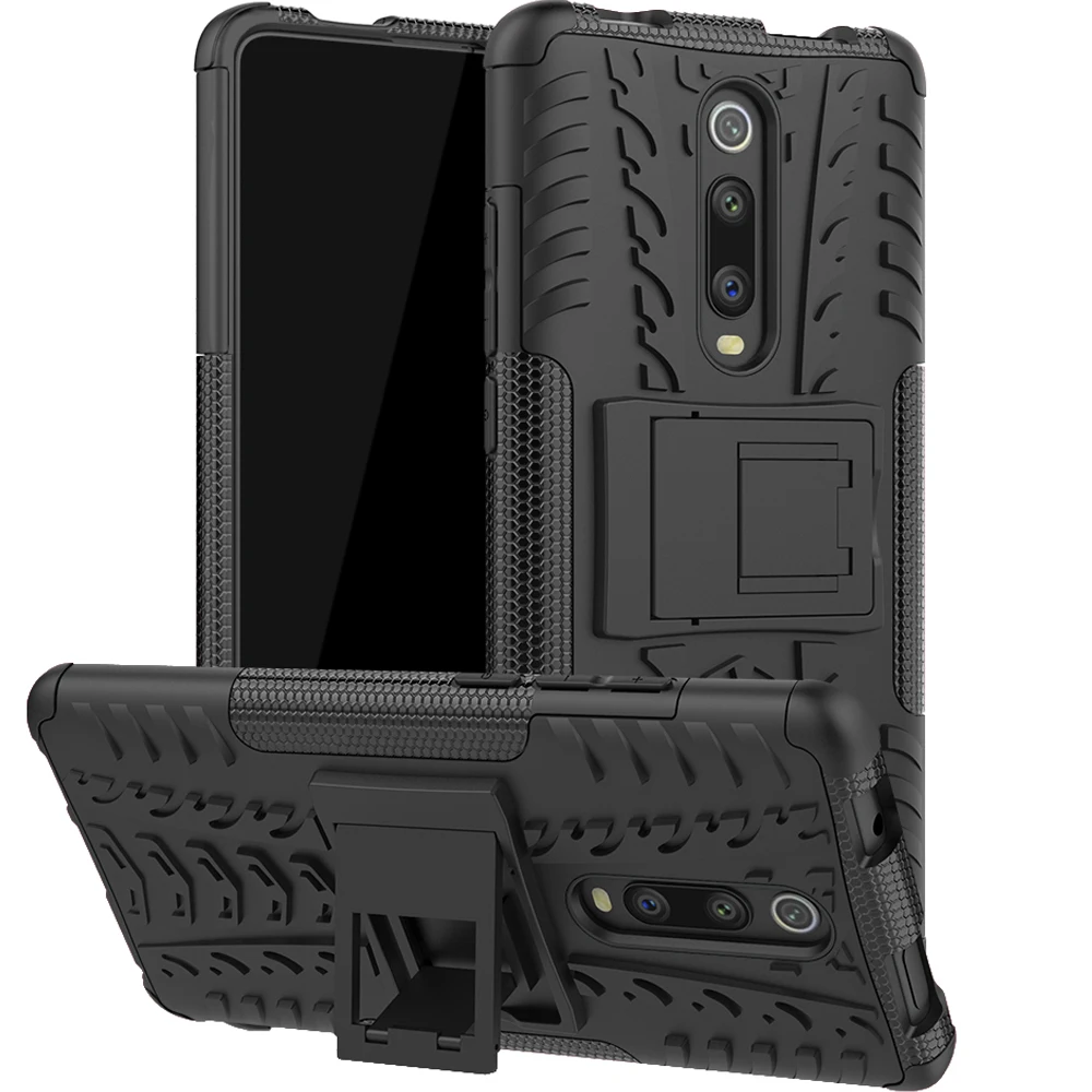 

For Xiaomi Mi 9T Case Shockproof Armor Rubber Silicone Hard Phone Case For Xiaomi Mi 9t pro Back Cover For Xiaomi 9t Mi9T Shell