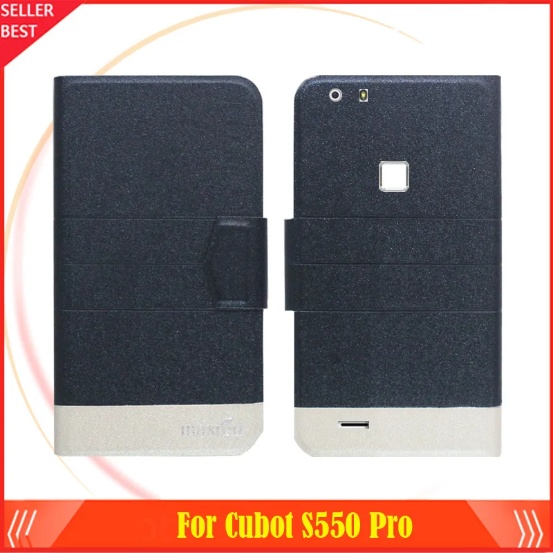 5 цветов Лидер продаж! Кожаный чехол для телефона Cubot S550 Pro 2017 Модный Роскошный с