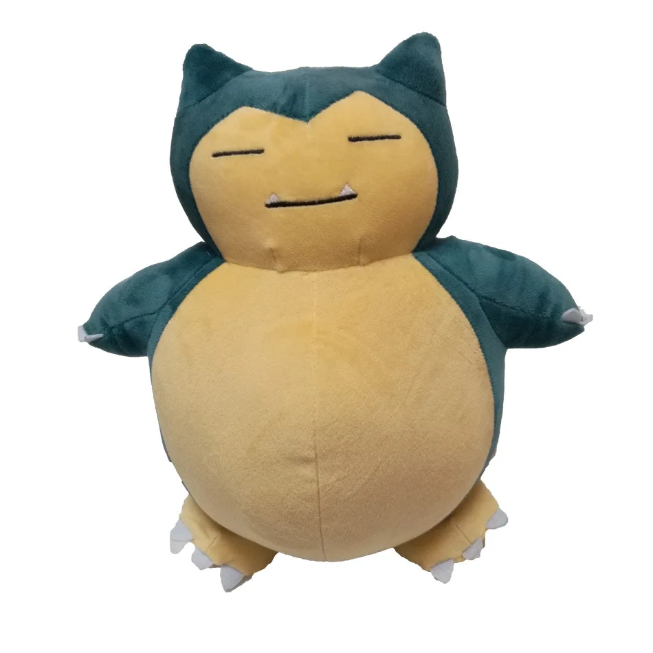 Мультфильм Аниме pkm Snorlax Vulpix плюшевые игрушки Gengar игрушки подарок Kawaii Мягкие плюшевые куклы игрушки для детей