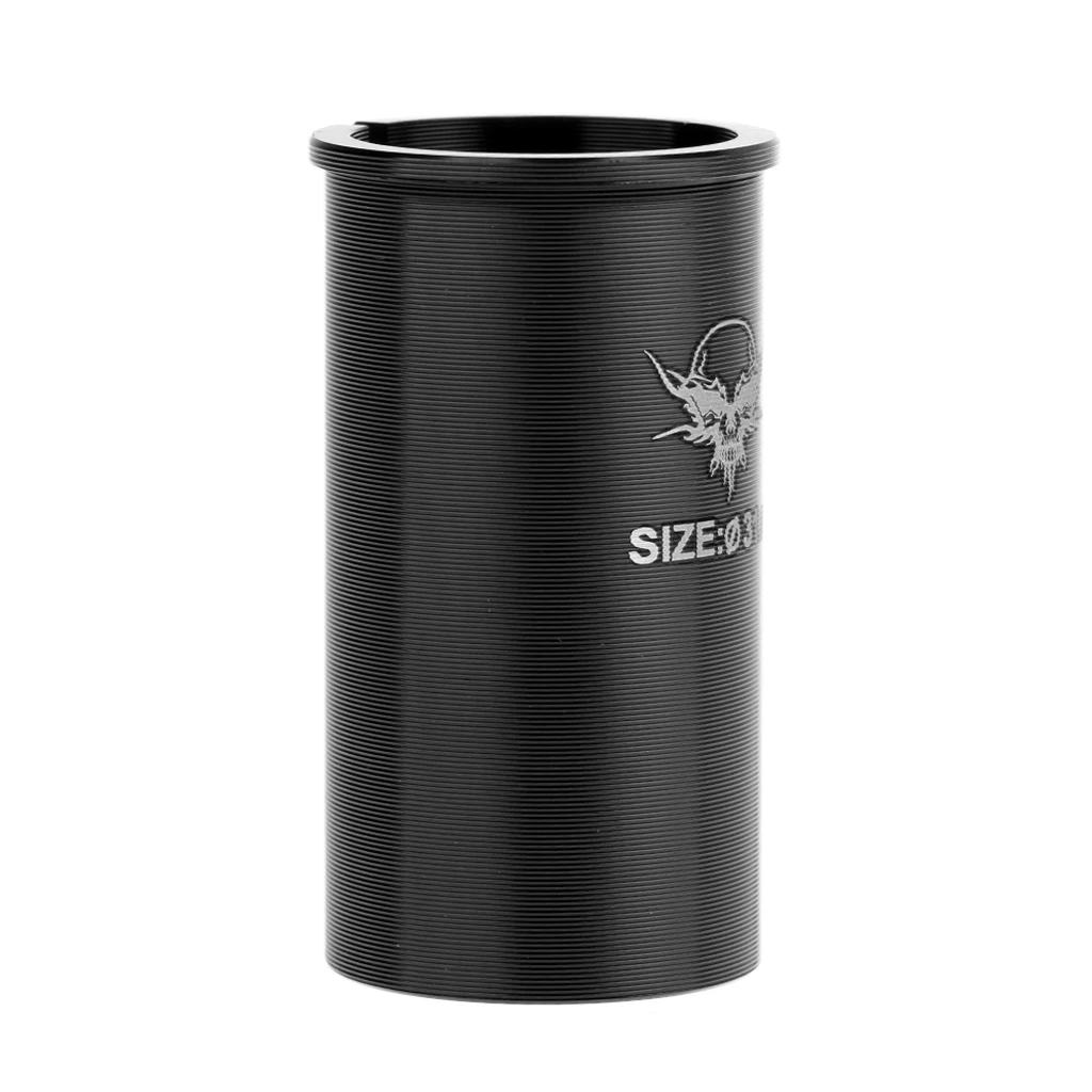 Aluminium Alloy 31.6mm Seatpost to 27.2mm Bicycle MTB Bike Seat Tube Sleeve Shim Adapter-60mm Parts Post Adapter | Спорт и
