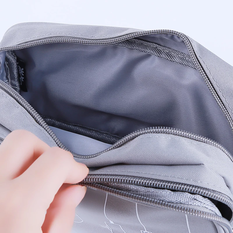 Travel Organizer System Kit Case Storage Bag 2 Layers Digital Gadget Devices USB Cable Earphone Pen Insert Portable Bags | Дом и сад