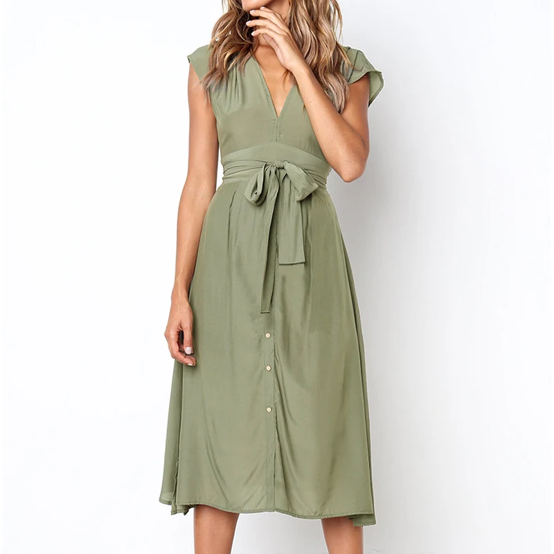 2019 летнее платье женское повседневное Бандажное с коротким рукавом сексуальное