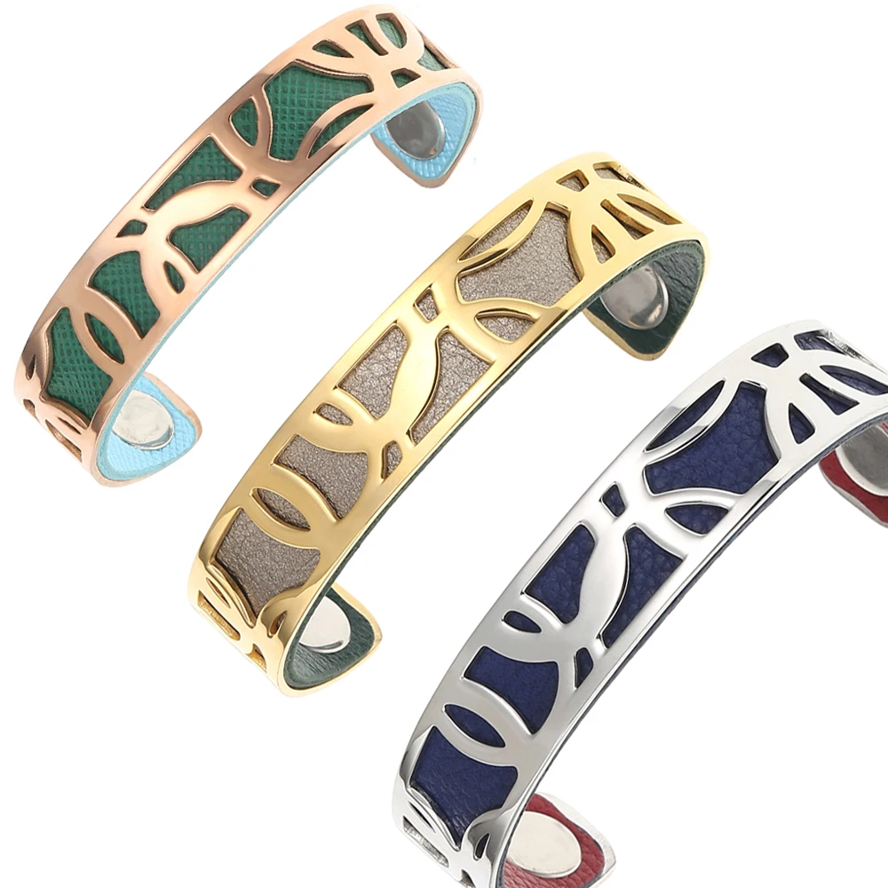Legenstar Bijoux Jonc сменный Браслет манжета Manchette Femme ювелирные изделия 14 мм браслеты из