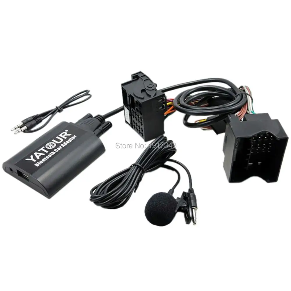 Yatour Bluetooth автомобильный адаптер цифровой музыкальный CD Changer Quadlock 12Pin
