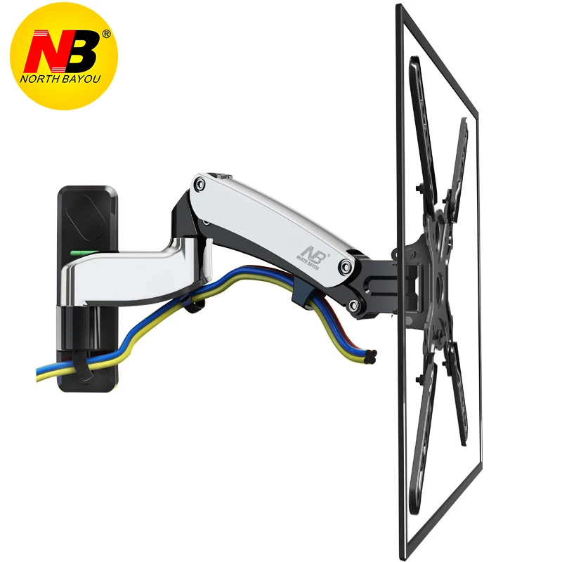 NB F500 газовая пружина 50 60 дюймов LED ТВ настенный держатель монитора эргономичное